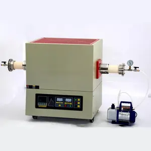 low price 1400 degree tube furnace Heat Treatment Vacuum tube Furnace
