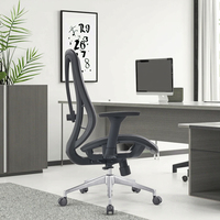 Chaise ergonomique à dossier en U avec coussin en mousse à mémoire de forme, soutien lombaire, tissu moderne, personnalisable, best-seller