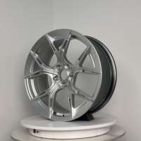   Jantes en alliage d'aluminium 5x114.3 PCD 18 19 pouces 8.5 9.5J ET20-40 Platinum multi-rayons pour Toyota