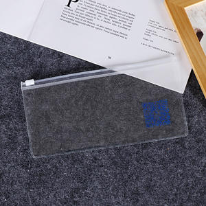 Carpeta de Archivo Transparente Esmerilada, Sin Pedido Mínimo, en Tamaños A4, A5, A6, B5, para Facturas, <span class=keywords><strong>Documentos</strong></span>, Bolsa de Archivo Impermeable de PVC con Cierre - Product Image 2