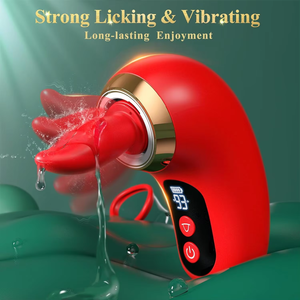 Nipeller Anal Clit enayi vibratör seksi kız göğüsler emme ve güçlü dil yalamak kadın dil yalama vibratör - Product Image 6