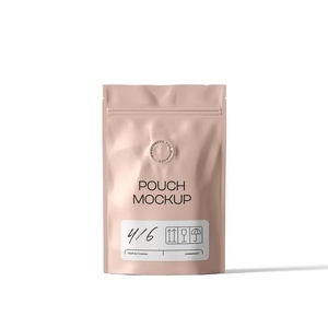 Sacs en plastique bleus de qualité alimentaire imprimés sur mesure Emballage de fruits Pochette debout à fermeture éclair Sacs résistants à l'humidité et à l'odeur avec votre logo - Product Image 1