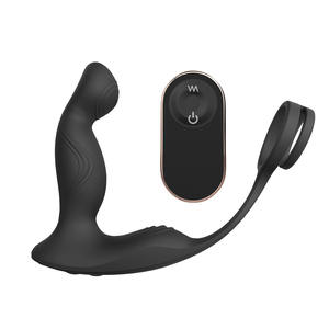 Juguete sexual para adultos Masajeador anal de próstata con control remoto para hombres y mujeres Venta directa Decoraciones navideñas - Product Image 6