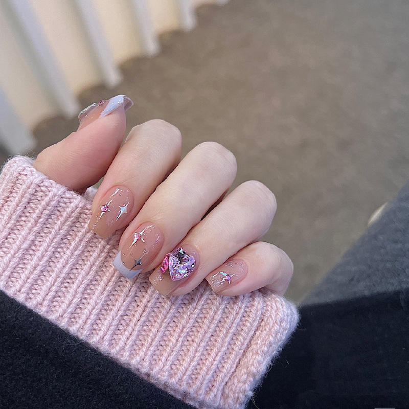 BY1077 Colored Diamond Star