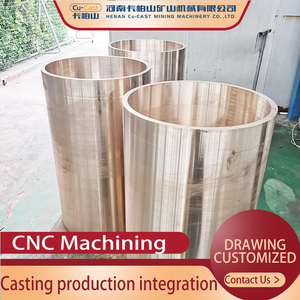 ZCuSn10P1 Bearing Bush for Crusher Improved Operational Efficiency Bronze Casting Hollow <b>Bushing</b> - Product Image 4