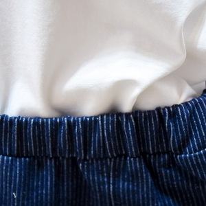 ชุดเสื้อกั๊กเด็กแฟชั่นแบบไม่มีแขนพร้อมสายเอี๊ยมปลอมและเนคไท สำหรับเด็กอายุ 1-4 ปี จากจีน ช้อปปิ้งออนไลน์ - Product Image 2