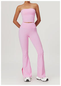 Nouveau Style femmes Gym Fitness soutien-gorge sans bretelles Yoga costume Fitness vêtements de sport vêtements de sport ensemble Yoga ensembles pour les femmes de grande taille - Product Image 4