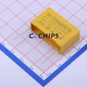 Condensador de Seguridad SMQP684K350XXF1B2815, Componente de Montaje en Orificio (THT), P=27.5mm 680nF 10% 350V X2 - Product Image 1