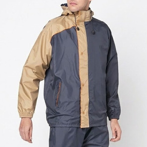 <b>Men's</b> 100% Polyester Waterproof <b>Rain</b> <b>Jacket</b> Windproof Foldable with Zipper Closure Plus Size Casual for Winter Waterproof <b>Jacket</b> - Product Image 1