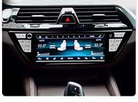 Écran tactile LCD numérique 8,8 pouces, panneau de climatisation, contrôleur de climatisation automatique, commande vocale pour BMW Série 5 2018-2022