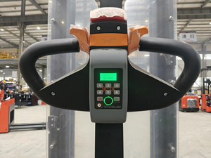 गर्म बिक्री 1.5 टन सभी इलेक्ट्रिक चलने वाले स्टेकर फोर्कलिफ्ट पैलेट स्टाकर फोर्कलिफ्ट पैलेट स्टेकर - Product Image 4