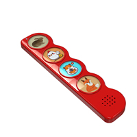 Livre musical éducatif électronique pour enfants, personnalisable, best-seller, en plastique ABS, fonctionne sur piles, pour l'apprentissage préscolaire