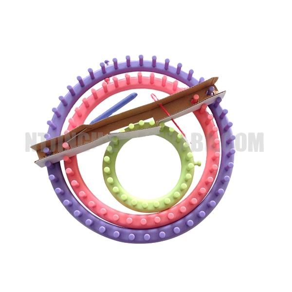 Новый Классический качественный круглый вязаный ткацкий станок