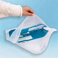 Sac d'emballage pour vêtements biodégradable avec fermeture éclair coulissante personnalisée PLA PBAT GRS vérifié Emballage de colis imperméable Sac imprimé pour vêtements