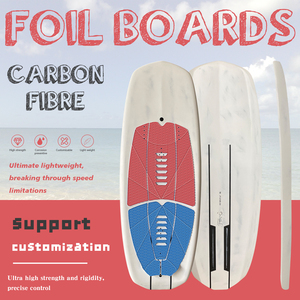Tabla de Fibra de Carbono Personalizada OEM para Deportes Acuáticos, Paddleboarding, Kiteboarding, Jumping Foil y Surf en Agua Salada, Bolsa Incluida - Product Image 5