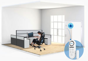 Sistema de alarma de puerta magnética de seguridad para el hogar, contraseña inteligente, Sensor de puerta de ventana bidireccional, alarma antirrobo - Product Image 5