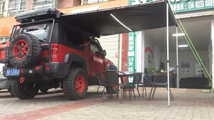 Outdoor Car Roof Aluminum Hard Side Tent, 2m X 2.5m - Product Image 4