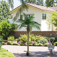 10ft résistant aux UV étanche soie artificielle cocotier festif événement de vacances fleurs décoratives pour l'obtention du diplôme en plein air