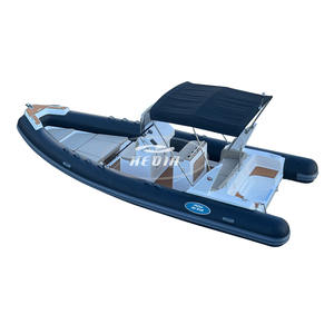 เรือตกปลาทำจากไฟเบอร์กลาส680ยางสูบลมได้เรือยอร์กา23ft ยุโรป - Product Image 4