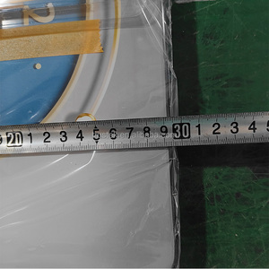 Horloge murale numérique contemporaine chinoise é<span class=keywords><strong>l</strong></span>égante avec calendrier et température, alimentée par piles, pour les murs du salon - Product Image 5