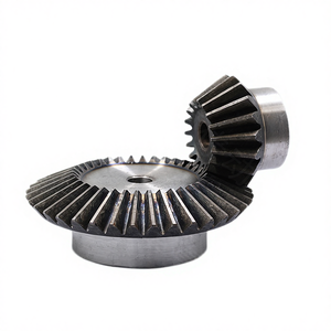 Engrenage conique de roue et de pignon de qualité supérieure avec dents trempées haute résistance pour usage intensif disponible à la vente - Product Image 1