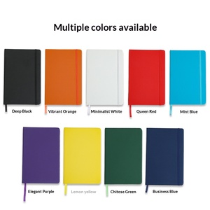 Carnet à couverture rigide en PU personnalisé avec logo, papeterie créative pour le bureau et l'école, journal - Product Image 4