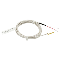 Transducteur de température industriel TP-1 PT1000, large plage -50~150 ℃   Câble à fibre métallique pour sonde PFA pour test mécanique de milieux corrosifs