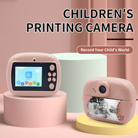 Cámara Instantánea OEM para Regalo de Niños, Mini Impresora Fotográfica Portátil, Linda Cámara Impresora para Niños con Función de Juegos y Grabación CE