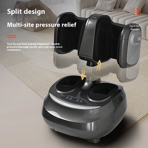 Máquina de Masaje de Pies Automática Integrada para el Hogar con Calor y Amasamiento de Acupresión Plantar, Función de Presión en las Piernas - Product Image 2