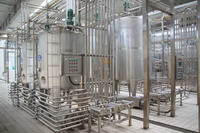 Usine de transformation du lait pasteurisé en Turquie, machines de production de lait UHT