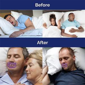 30 <span class=keywords><strong>Bandes</strong></span> Buccales Anti-Ronflement pour Adultes par Boîte - Bande Adhésive Professionnelle pour Corriger la Respiration Buccale et Améliorer le Sommeil - Product Image 5