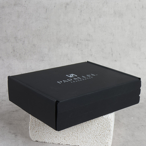 Custom Logo Art/Printing Paper Rigid <b>Boxes</b> with Matte Finish Holographic Printing Embossing Gold Foil for Jewelry Packaging - Product Image 1