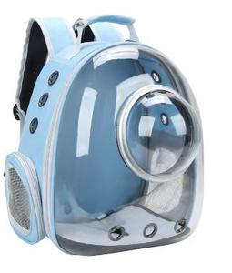 Orta ölçekli köpekler için büyük kapasiteli Oxford evcil hayvan taşıyıcı sırt çantası lüks klasik tasarım fermuar kapatma nefes katı desen - Product Image 4