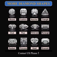 Diamantes Sueltos Cultivados en Laboratorio, Certificados por IGI, CVD HPHT VVS VS, Corte Brillante Redondo, Proveedor Mayorista para Joyería, 3mm 0.8-4mm