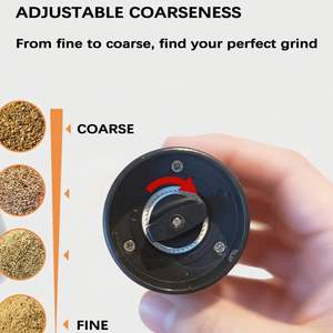 Parrillas de Barbacoa Personalizadas para Exteriores, Molinillos Automáticos de Pimienta y Sal, Juego de Molinillos Eléctricos de Sal y Pimienta - Product Image 2