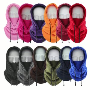 Masker Ski Musim Dingin Grosir Anti Angin Skimask Hangat Termal Fleece Penutup Wajah Penuh Topi Musim Dingin untuk Ski, Motor, Bersepeda - Product Image 2