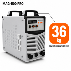 Machine à souder numérique MIG MAG 500A, cycle de service 100%, <span class=keywords><strong>onduleur</strong></span>, soudeuse à gaz CO2, triphasée 380V, technologie SiC, MMA, industrielle - Product Image 5