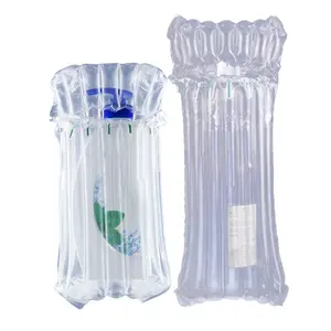 Plastic protection air dunnage bags transport inflatable clear film cushion wrap air column bags