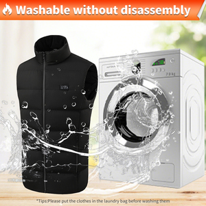 <span class=keywords><strong>Gilet</strong></span> <span class=keywords><strong>chauffant</strong></span> d'hiver pour l'extérieur, alimenté par batterie, pour hommes et femmes, idéal pour la <span class=keywords><strong>moto</strong></span>, la chasse, le ski, veste chauffante - Product Image 5