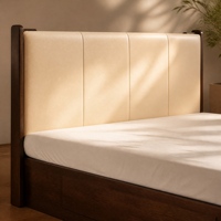 Cadre de lit amovible en bois massif de qualité supérieure, avec base à lattes en bois, rangement sous le lit, emballage plat, couleur de tissu personnalisée, OEM ODM