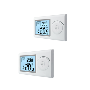 <span class=keywords><strong>Thermostat</strong></span> filaire de chauffage de chaudière à <span class=keywords><strong>gaz</strong></span> électronique Non Programmable ABS blanc 230V - Product Image 2