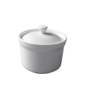 Soupe en céramique pour restaurant, 4 pièces, bol rond de 4 pouces avec couvercle, cuiseur à vapeur, meilleurs Pots à soupe, fait-tout en céramique - Product Image 1