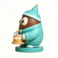 Figurine de collection premium non articulée en PVC, 8,5 cm, sur le thème du cinéma et de la télévision, en forme d'œuf surprise, personnalisée et amusante, pour jouet artistique