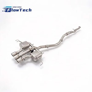 ระบบท่อไอเสีย Valvetronic Catback ทำจากสแตนเลส T304 สำหรับ Civic Type R FL5 2.0T K20C1 ท่อไอเสียสมรรถนะสูง - Product Image 6
