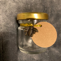 Wholesale 1.5oz Clear Mini Glass Jars Screw Cap Baby Food Candy Spices Herbs Jams Cake Snack Sugar Wedding Party Favors Decor