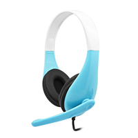 Casques audio filaires USB légers, supra-auriculaires, avec réduction de bruit ENC, étanches IPX7, cordon de 2 m, pour usage au bureau/à l'étude, services OEM/ODM
