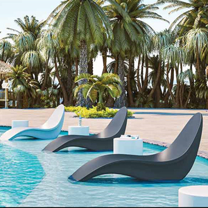 Silla de playa al aire libre <span class=keywords><strong>Hotel</strong></span> <span class=keywords><strong>Club</strong></span> Pool Lounge Chair Color Lounge Chair - Product Image 2