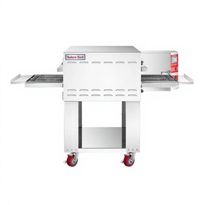 Forno ad Alta Temperatura con Nastro Trasportatore da 20 Pollici, 400 Gradi ℃   Forno per Pizza <span class=keywords><strong>Margherita</strong></span> Elettrico a Gas con Nastro Trasportatore - Product Image 2