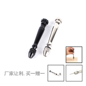 Factory Direct Large Aluminum Alloy <b>Hand</b> <b>Drill</b> Bit Holder Upgraded Silver and Black Tool Holder for Sale - Product Image 4