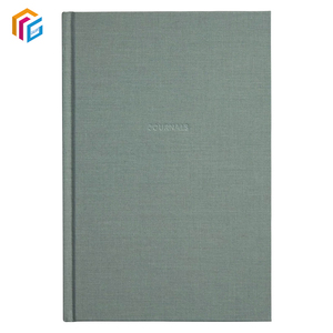 Journal guidé avec logo personnalisé couverture rigide en lin avec ruban cuir de chagrin livre d'impression de journaux en <span class=keywords><strong>365</strong></span> <span class=keywords><strong>jours</strong></span> - Product Image 2